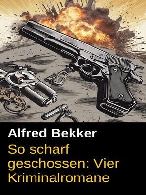 cover image of So scharf geschossen
